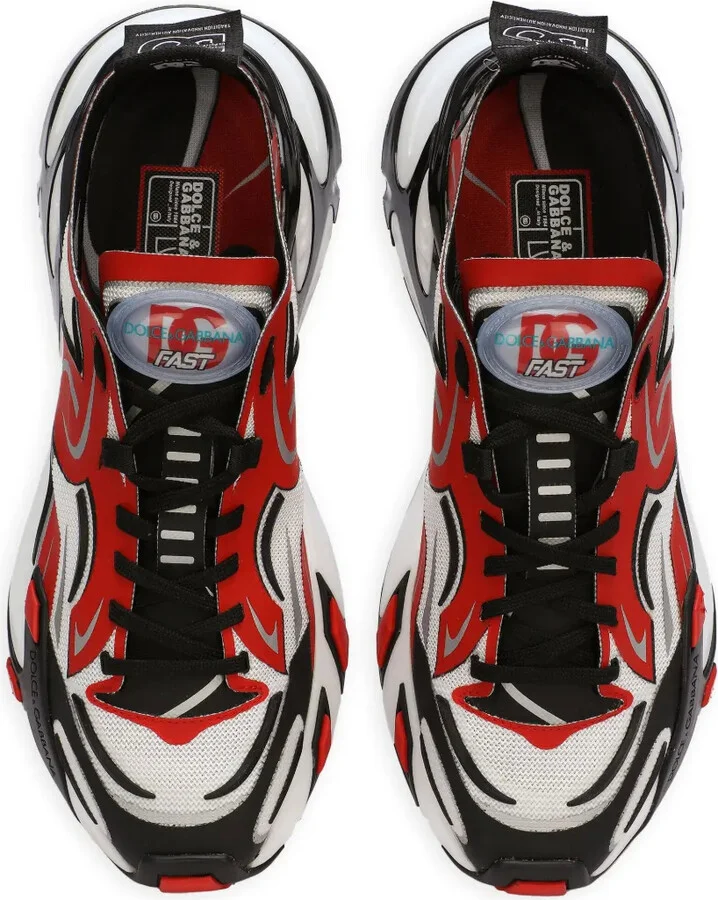 Fast in Maglina logo-patch sneakers - Image 4
