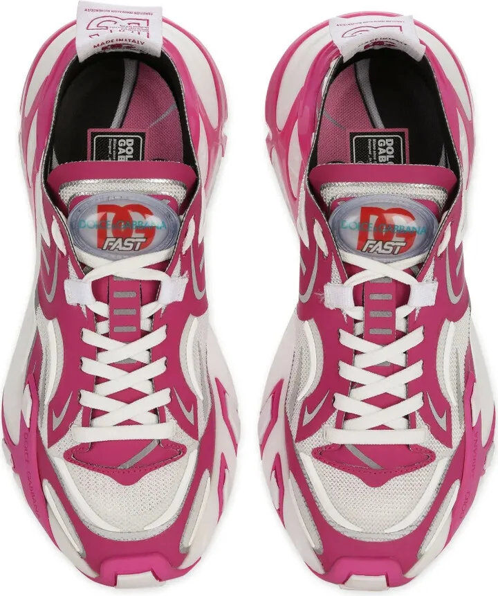 Fast panelled low-top sneakers - Image 4