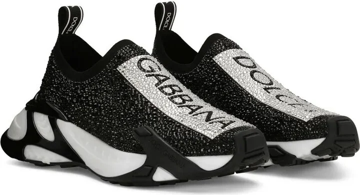 Fast rhinestone-embellished sneakers - Image 2