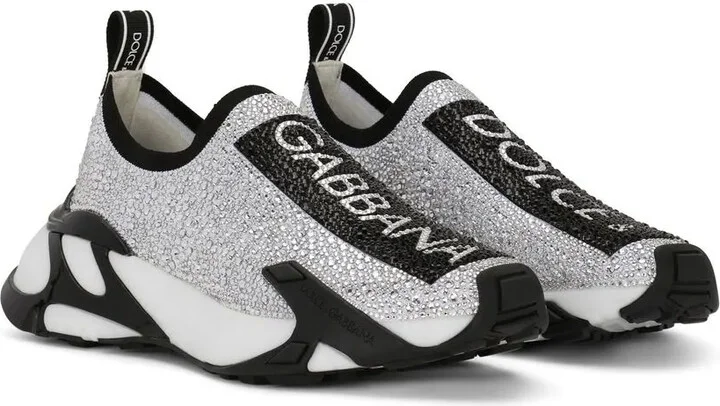 Fast rhinestone-embellished sneakers - Image 2