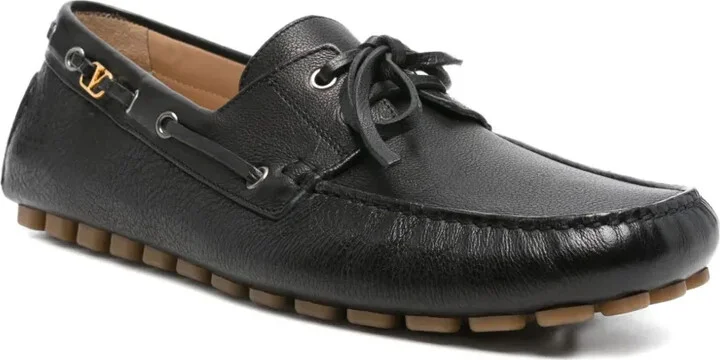 Fastaway leather lace-up boat shoes - Image 2