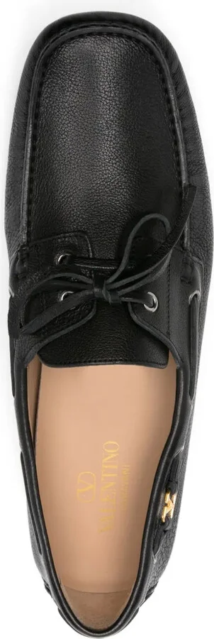 Fastaway leather lace-up boat shoes - Image 4