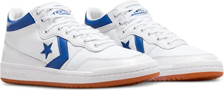 Fastbreak Pro Leather Mid "White/Blue" sneakers - Image 2