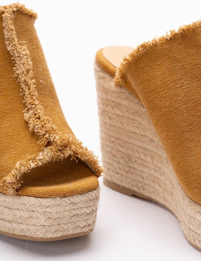 `Fatima/002` Wedge Espadrilles - Image 2