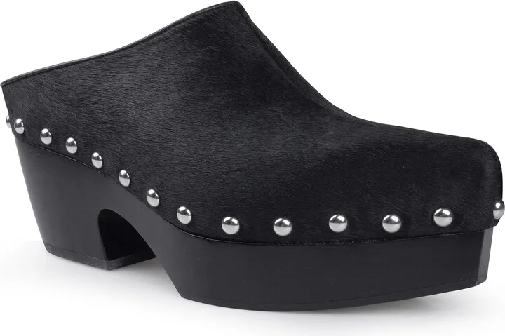 Faustina Pointed Toe Platform Mule