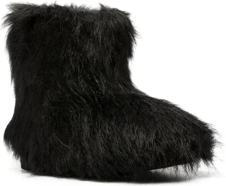 Faux-Fur Ankle Boots - Image 2