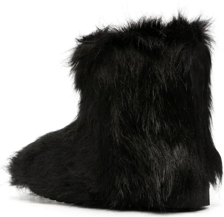 Faux-Fur Ankle Boots - Image 3