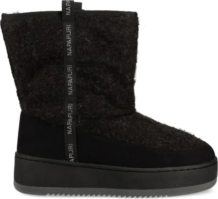 Faux-Fur Ankle Boots