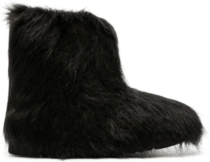 Faux-Fur Ankle Boots