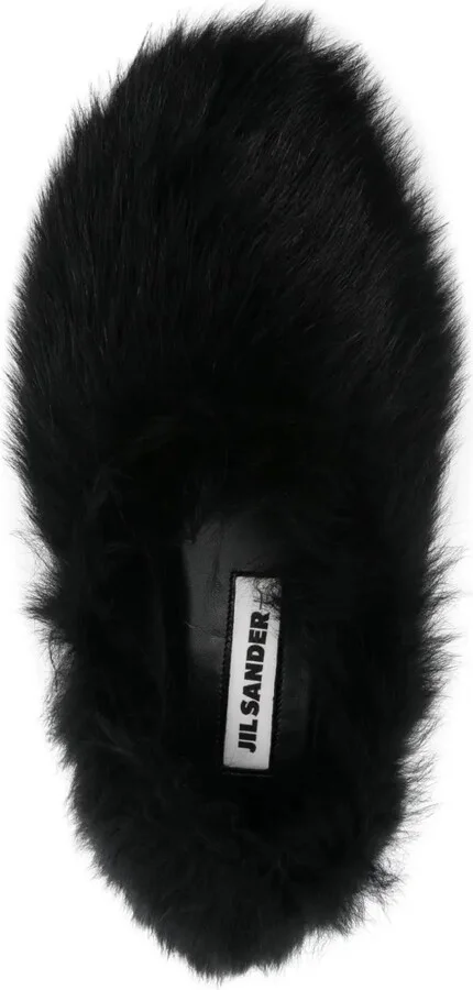 Faux-Fur Ballerina Shoes - Image 4