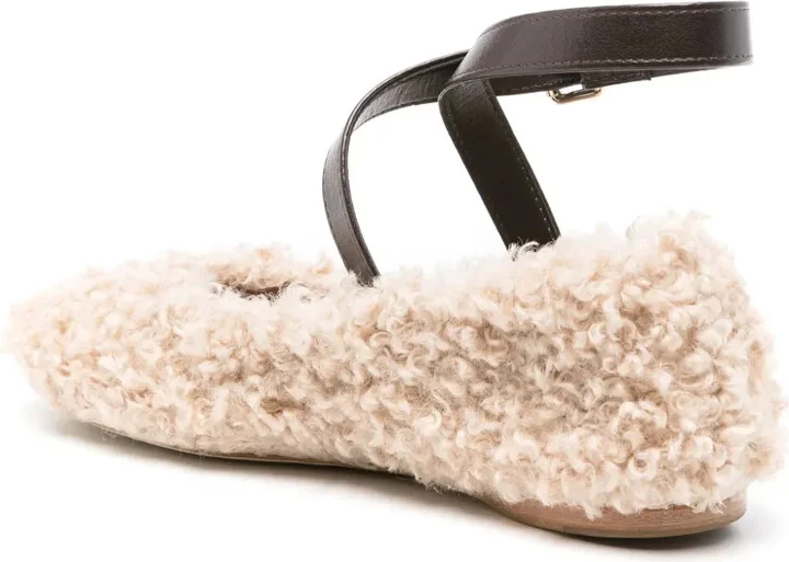 Faux-Fur Ballet Flats - Image 3