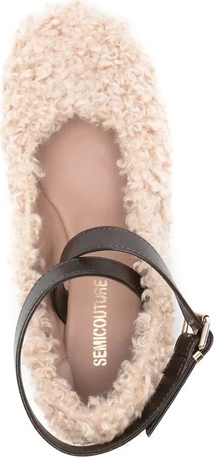 Faux-Fur Ballet Flats - Image 4