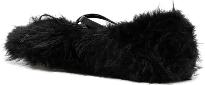 Faux-Fur Ballet Flats - Image 3