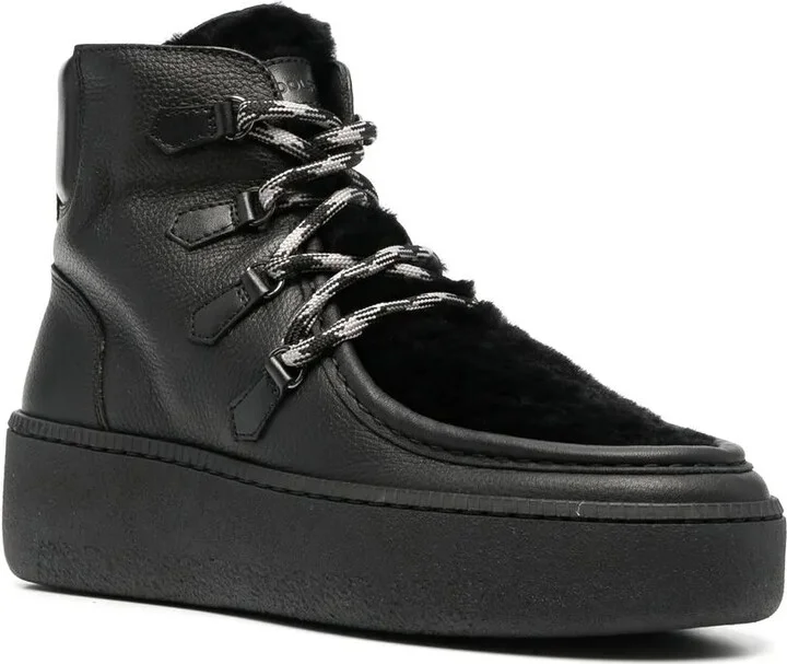 Faux-Fur Detail Sneakers - Image 2