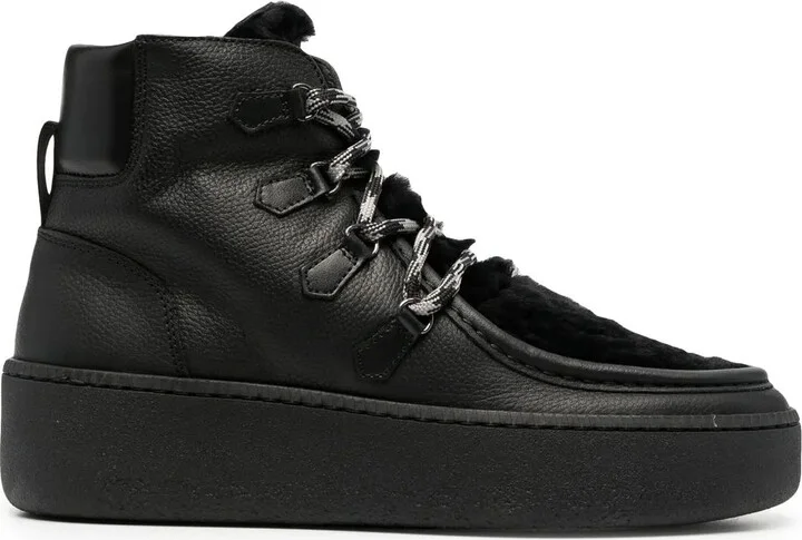 Faux-Fur Detail Sneakers