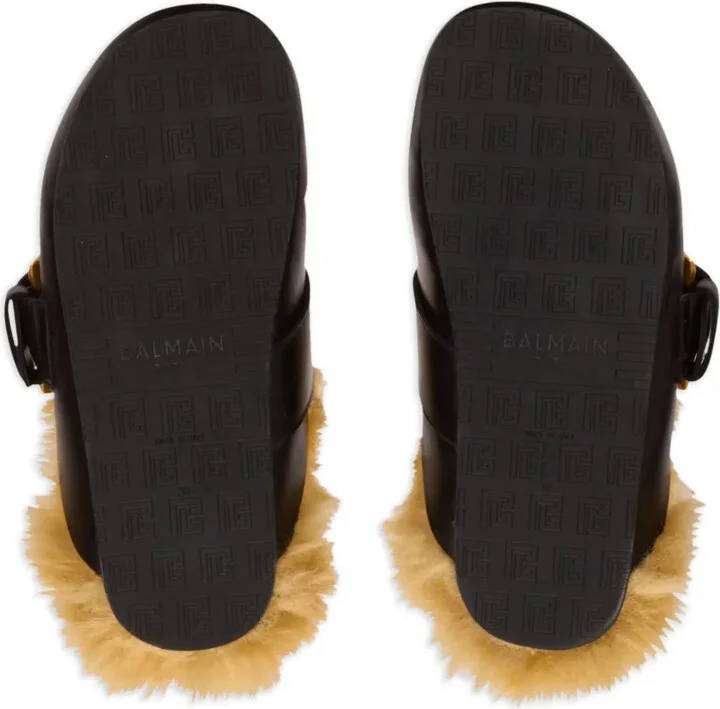 Faux Fur-Lined Mules - Image 5