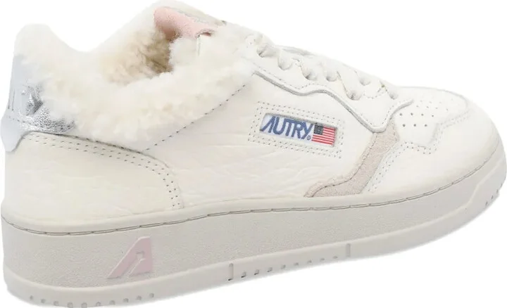 faux-fur Medalist sneakers - Image 3