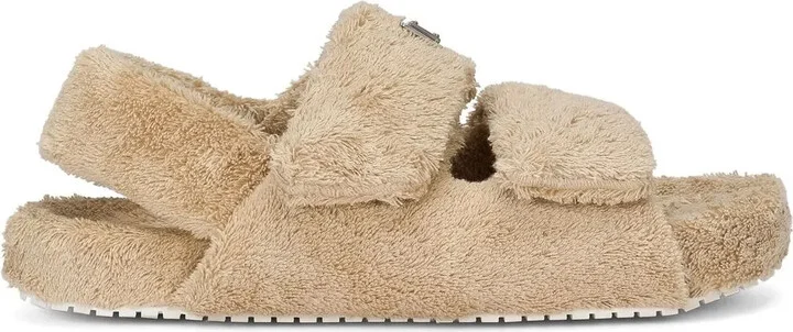Faux-Fur Sandals