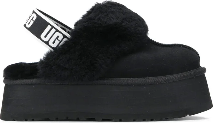 Faux Fur Slingback Mules