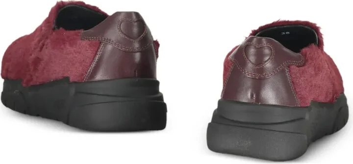 Faux-Fur Slip-On Sneakers - Image 3