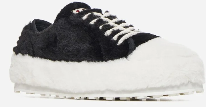 Faux Fur Sneakers - Image 2