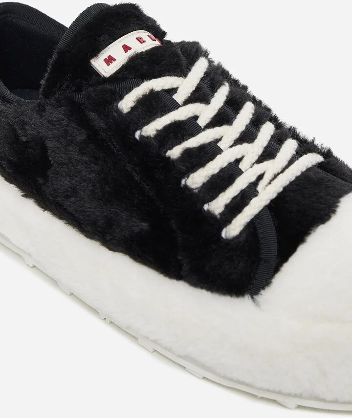 Faux Fur Sneakers - Image 4