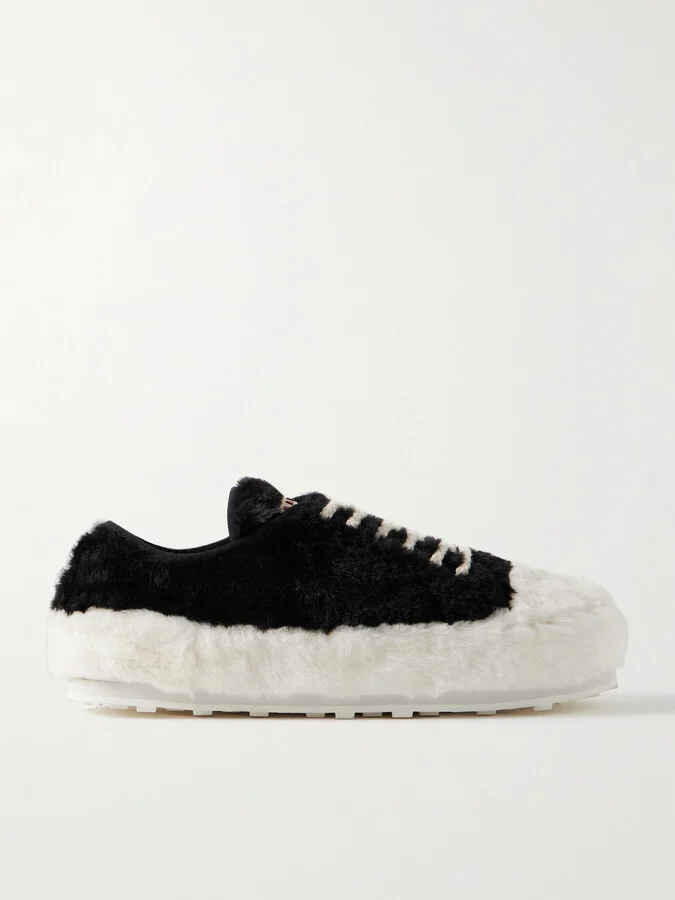 Faux Fur Sneakers