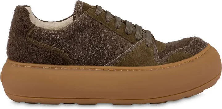 Faux-Fur Sneakers