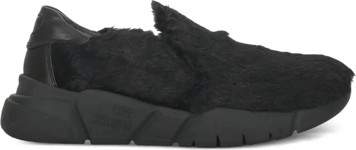 Faux-Fur Sneakers
