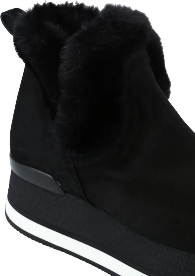 Faux Fur Trim Booties