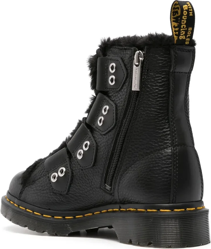 Faux-Fur Trim Boots - Image 3
