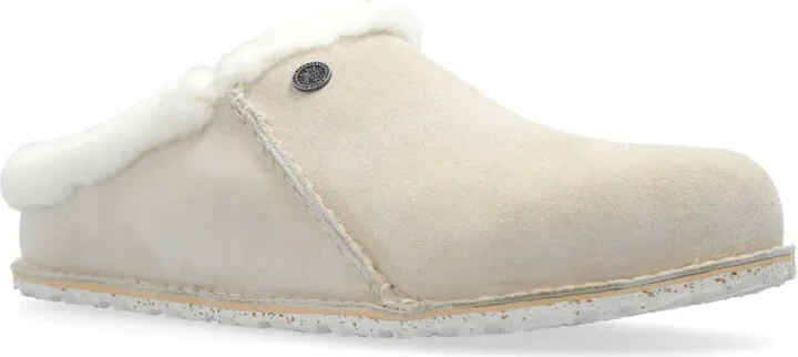 Faux-Fur Trim Slippers - Image 4