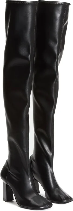 Faux-Leather Boots - Image 2