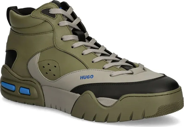 Faux-Leather Sneakers - Image 2