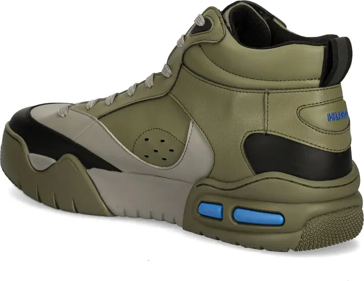 Faux-Leather Sneakers - Image 3
