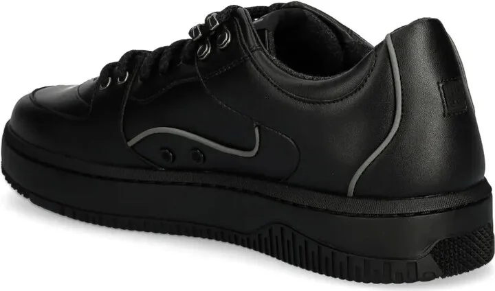 Faux-Leather Sneakers - Image 3