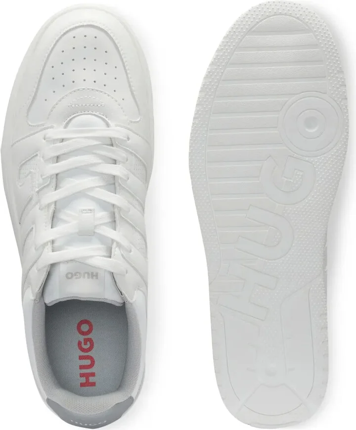 Faux-Leather Sneakers - Image 4