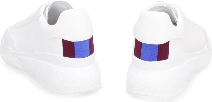 Faux Leather Sneakers - Image 4