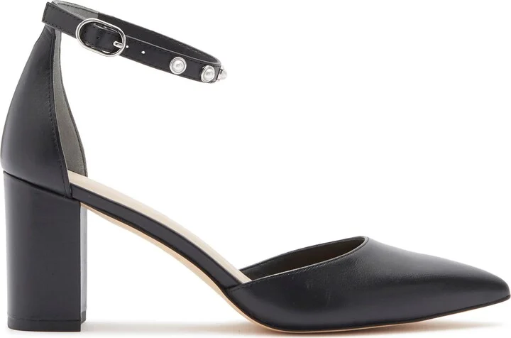 Faux Pearl Block Heel Pump - Image 4