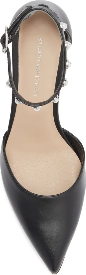Faux Pearl Block Heel Pump - Image 5