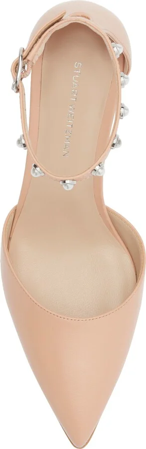 Faux Pearl Block Heel Pump - Image 11