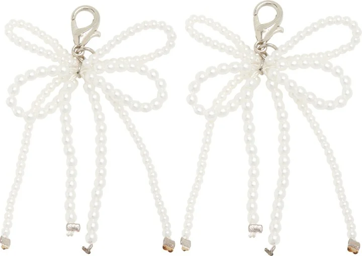 Faux Pearl Shoe Charms