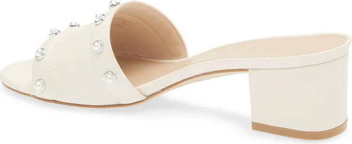 Faux Pearl Slide Sandal - Image 2