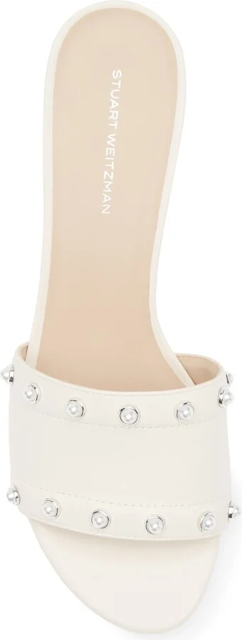 Faux Pearl Slide Sandal - Image 5