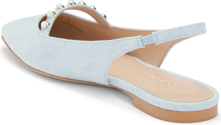 Faux Pearl Slingback Pump - Image 2