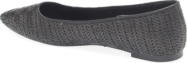 Faux Raffia Ballerina Flat - Image 8
