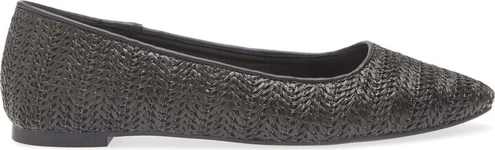 Faux Raffia Ballerina Flat - Image 10