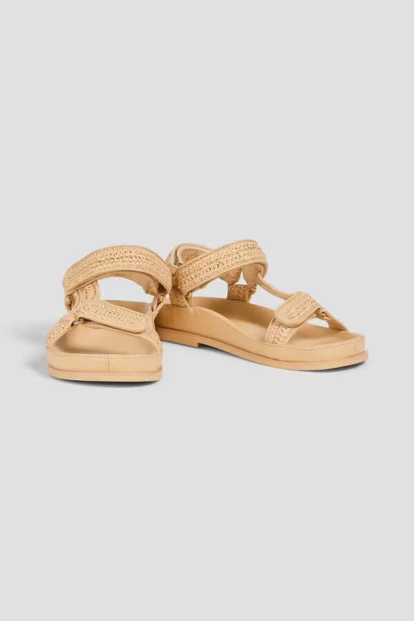 Faux raffia sandals - Image 2