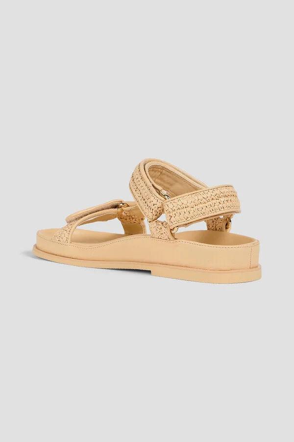 Faux raffia sandals - Image 3