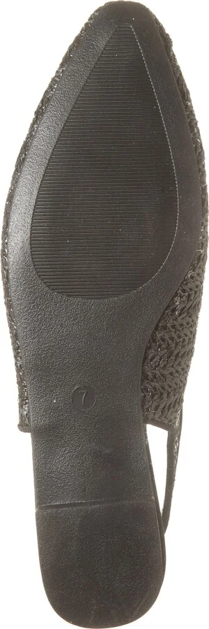Faux Raffia Slingback Flat - Image 6